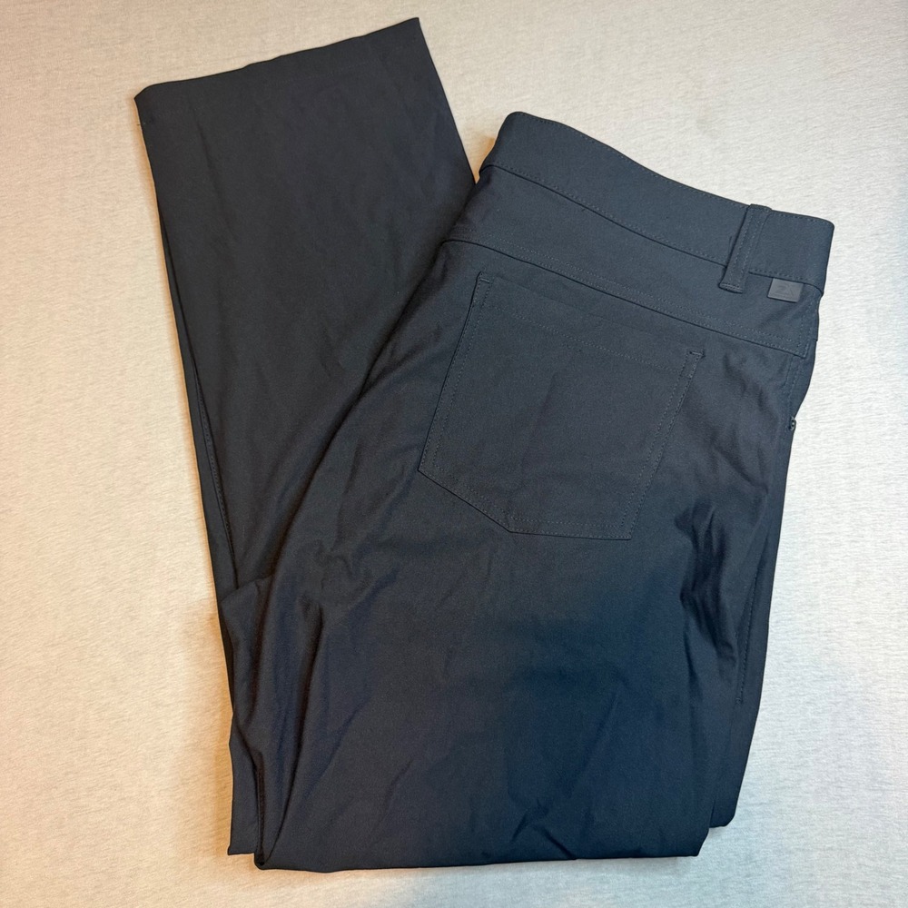 ZeroXposur Mens Performance Pants Black 38x30 Straight Leg V87820S Five Pocket